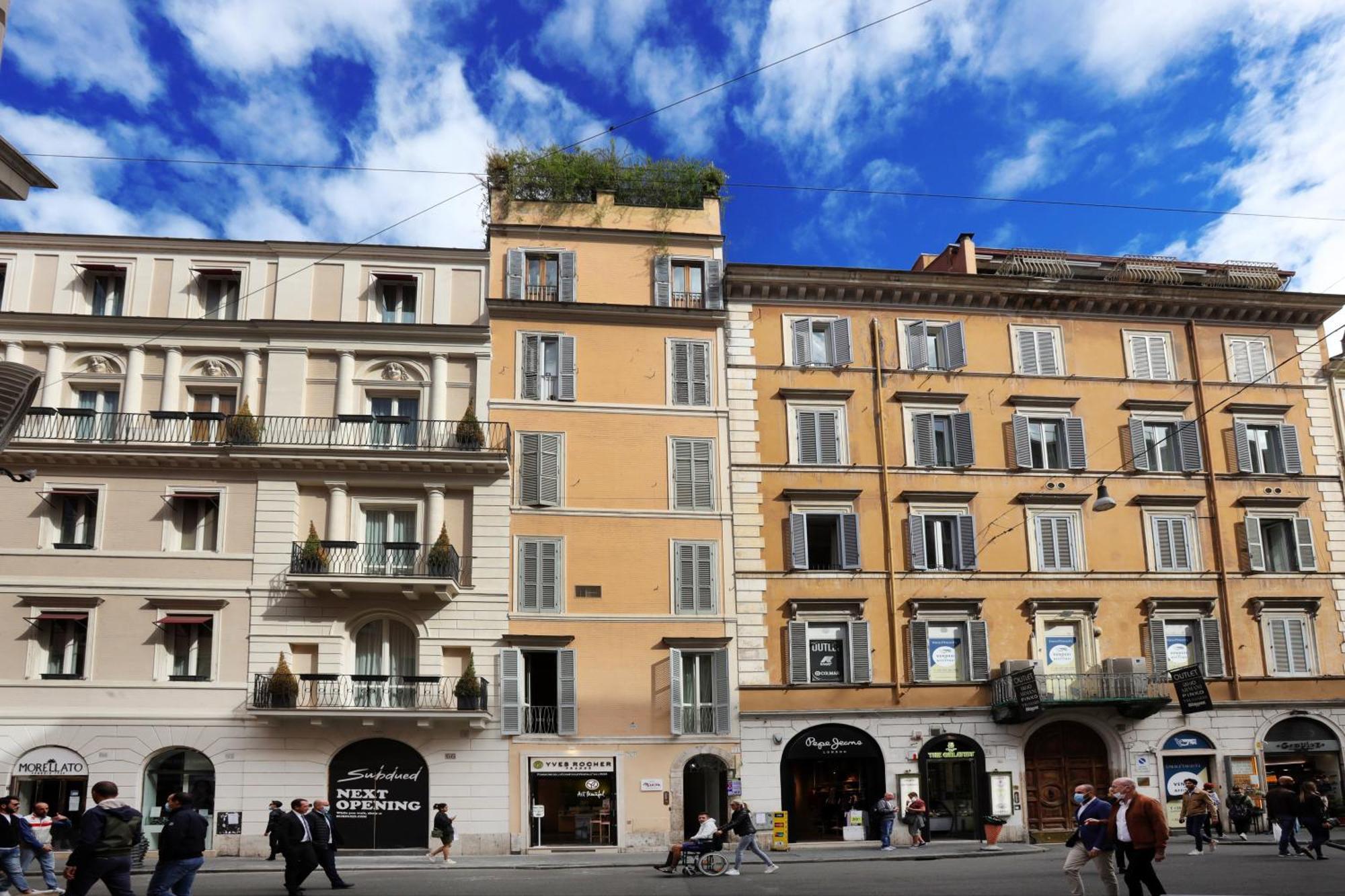 Nsm 71Viadelcorso Appartamento Con Terrazzo Rom Exterior foto