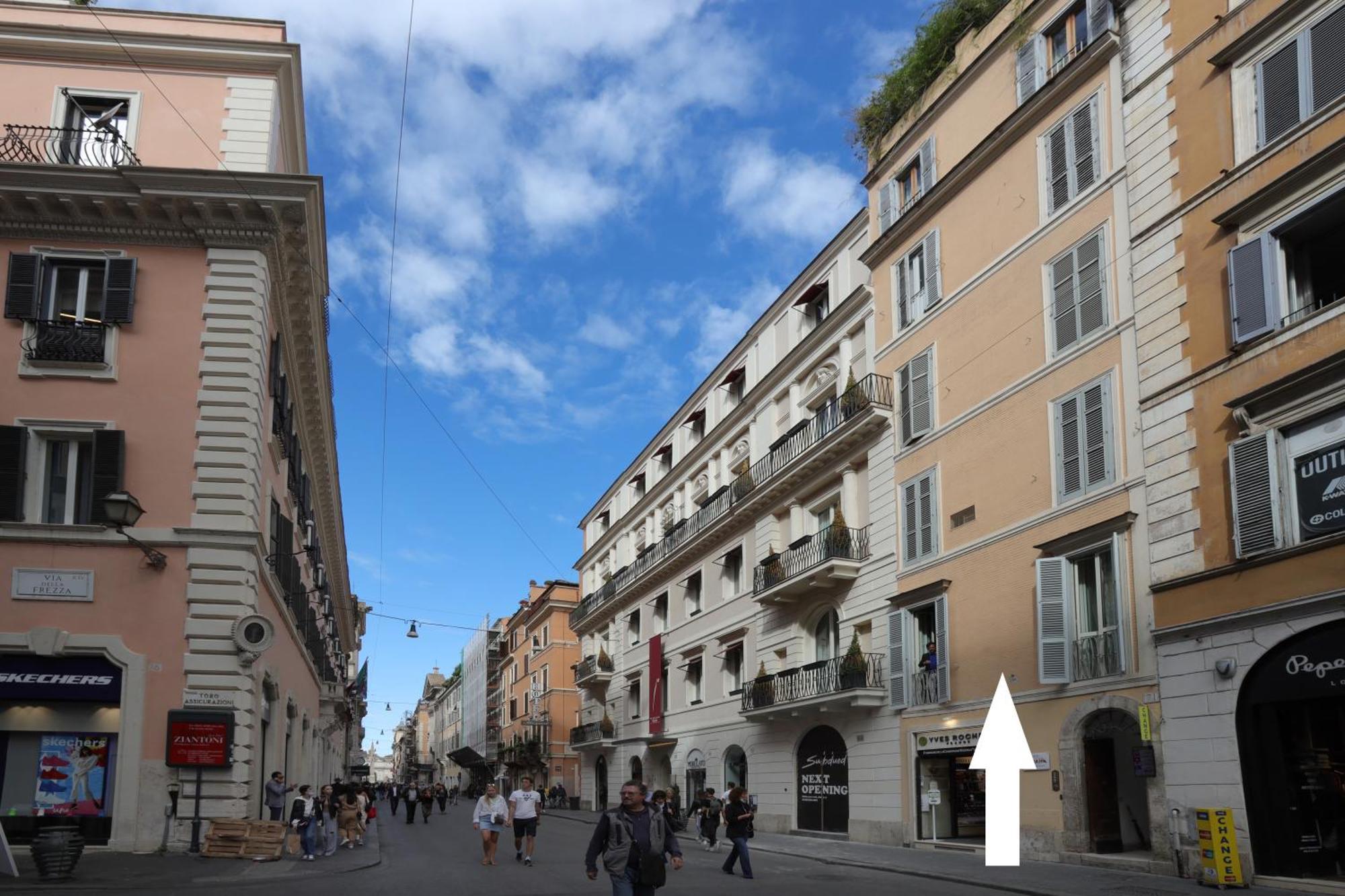 Nsm 71Viadelcorso Appartamento Con Terrazzo Rom Exterior foto
